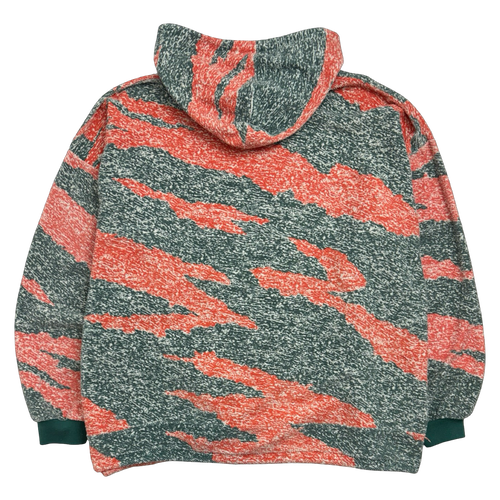 Vintage 90's Miami Hurricanes AOP Hoodie | Vintage Clothing Store Canada