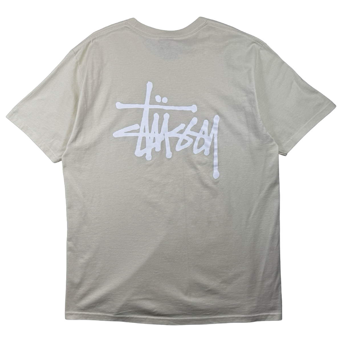 Stussy Basic Tee Bone (USED)