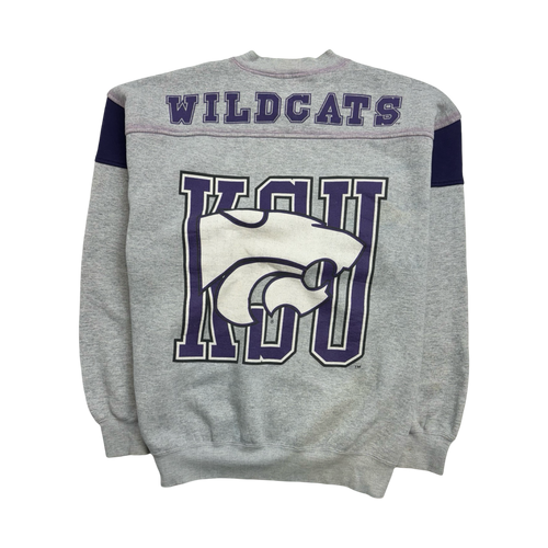 (L) Vintage Kansas State University Sweatshirt Grey | Vintage Clothing Store Canada