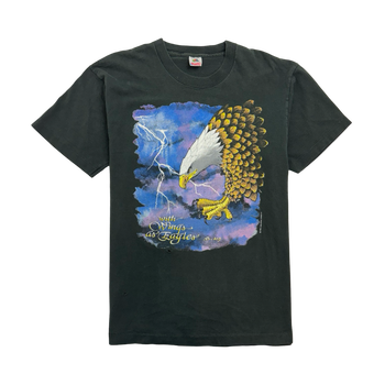 (L) Vintage Nature 90s Eagle Tee Black