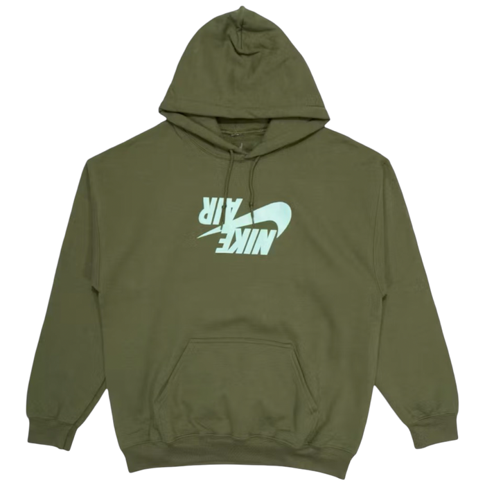 Travis Scott x Jordan HITR Hoodie Olive | Vitnage Clothing Store Canada