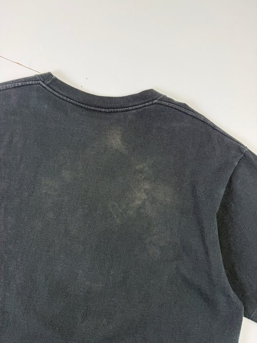 BAPE Camo College Ape Tee Black (USED) | Vitnage Clothing Store Canada