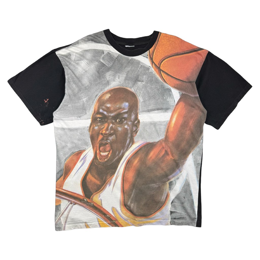 Vintage Nike Michael Jordan AOP Tee Black