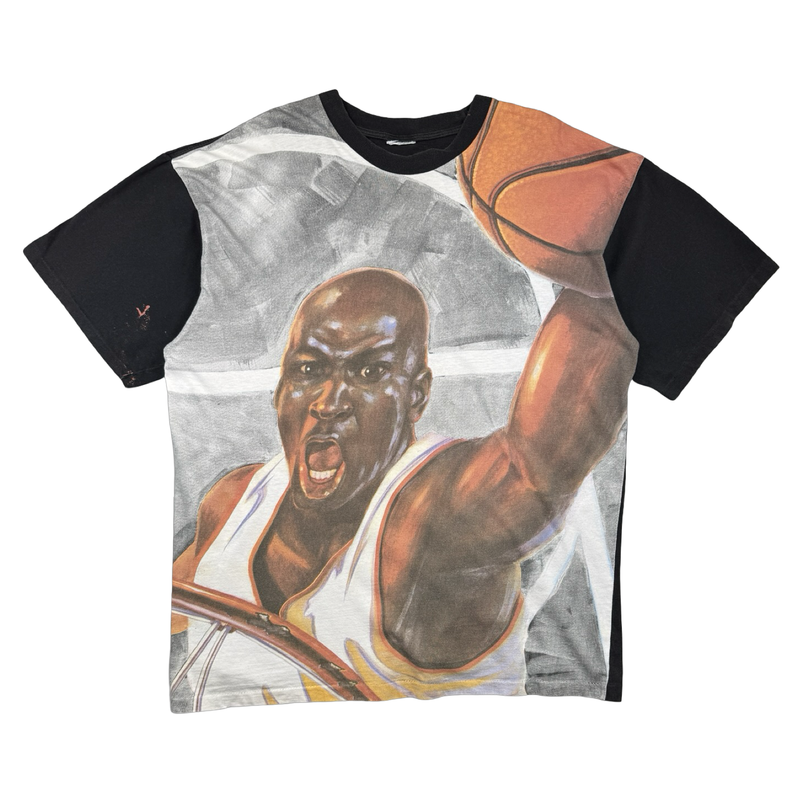 Vintage Nike Michael Jordan AOP Tee Black