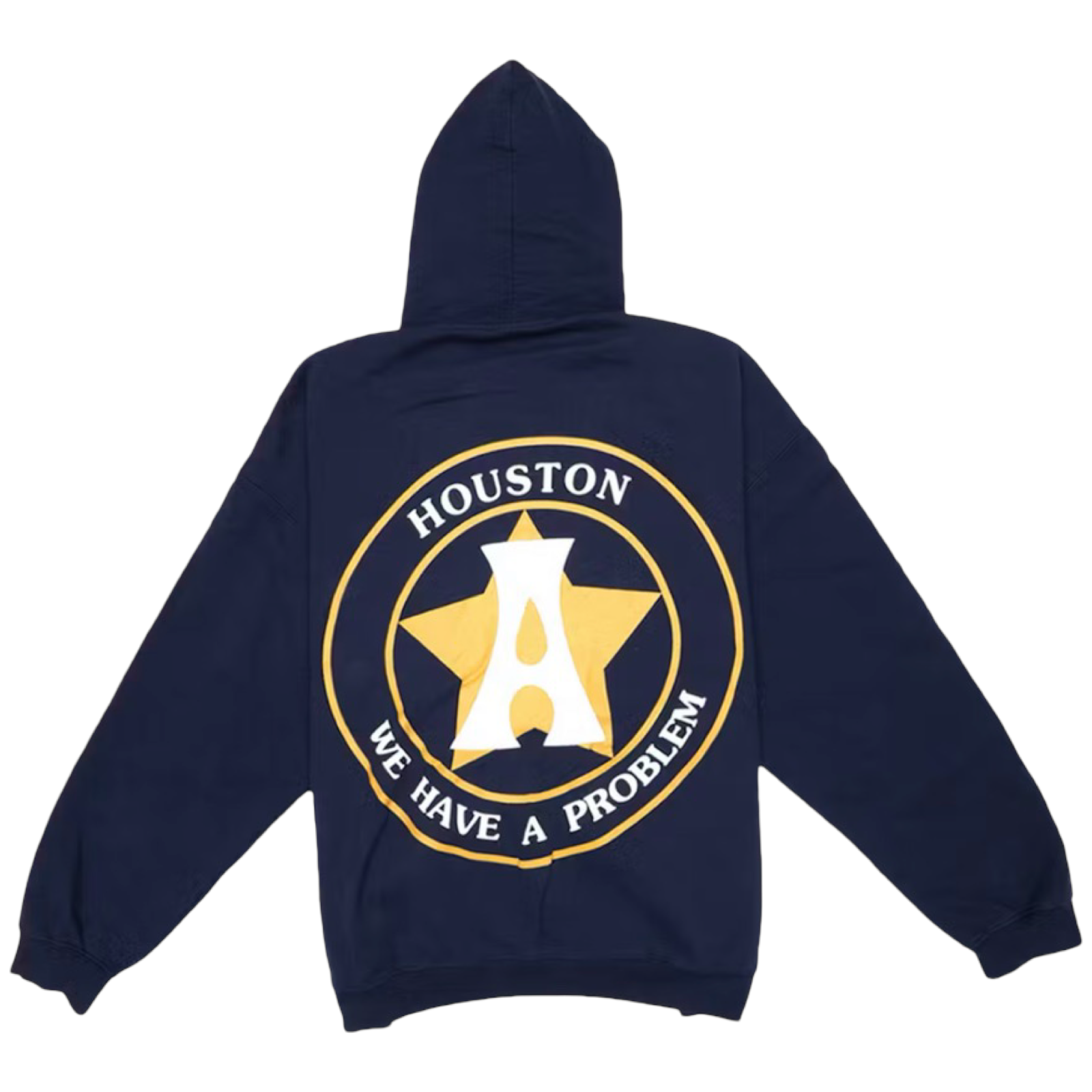 Travis Scott Astroworld Houston Hoodie Navy
