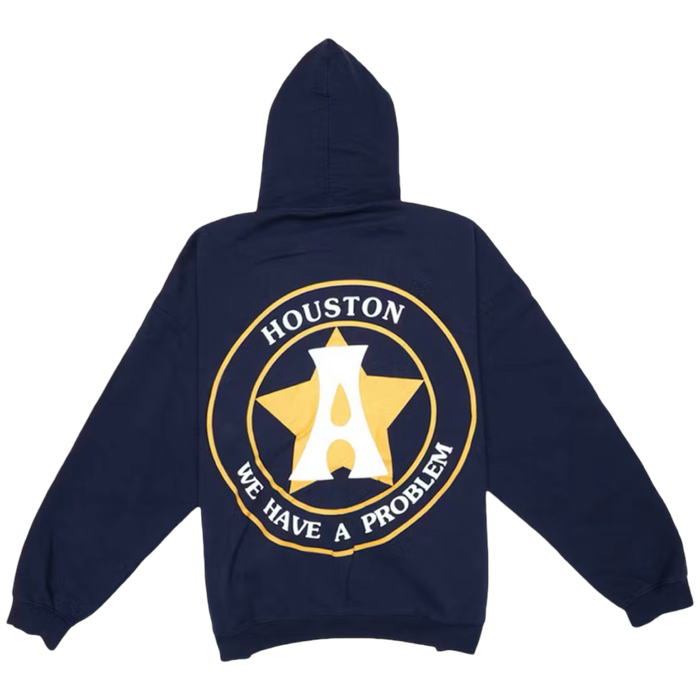 Travis Scott Astroworld Houston Hoodie Navy | Vitnage Clothing Store Canada