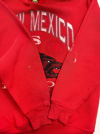 (M) Vintage New Mexico Lobos Sweatshirt Red