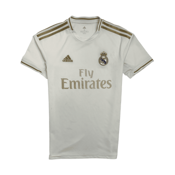 (S) Adidas Real Madrid Jersey White/Gold