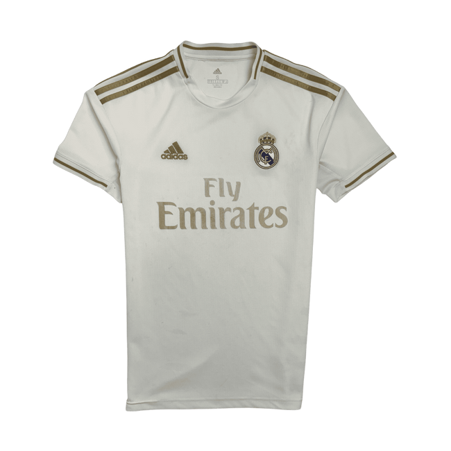 (S) Adidas Real Madrid Jersey White/Gold