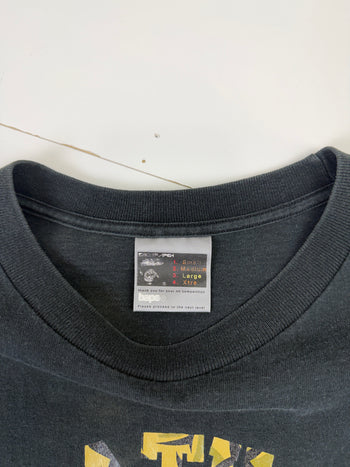 BAPE Camo College Ape Tee Black (USED)