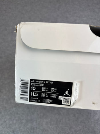 Air Jordan 4 Retro Metallic Purple (USED)