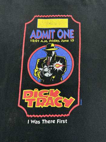 (XL) Vintage 90s Dick Tracy Tee Black