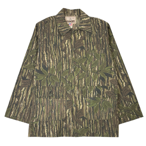 Vintage Ranger Realtree Leaf Camo Canvas Overshirt | Vintage Clothing Store Canada