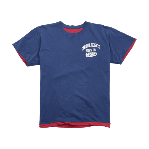 (L) Vintage Cambria Heights Tee Navy | Vintage Clothing Store Canada