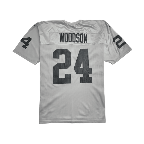 Vintage 90s Nike Charles Woodson Jersey White | Vintage Clothing Store Canada