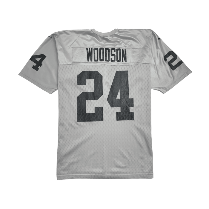 Vintage 90s Nike Charles Woodson Jersey White | Vitnage Clothing Store Canada