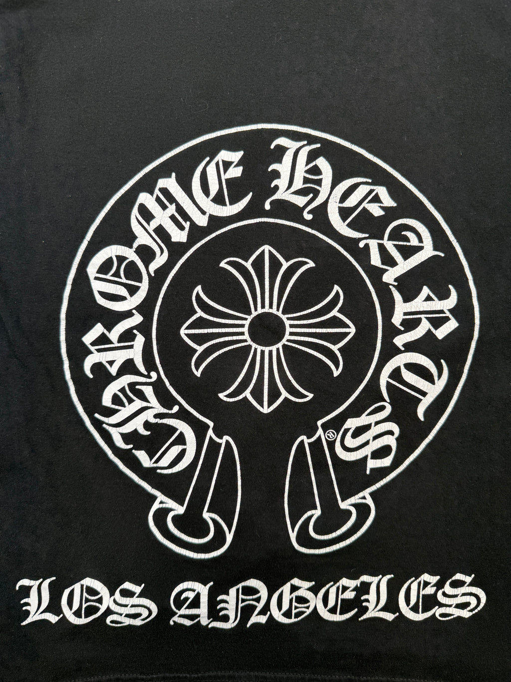 Chrome Hearts Los Angeles Horseshoe Pocket Tee Black