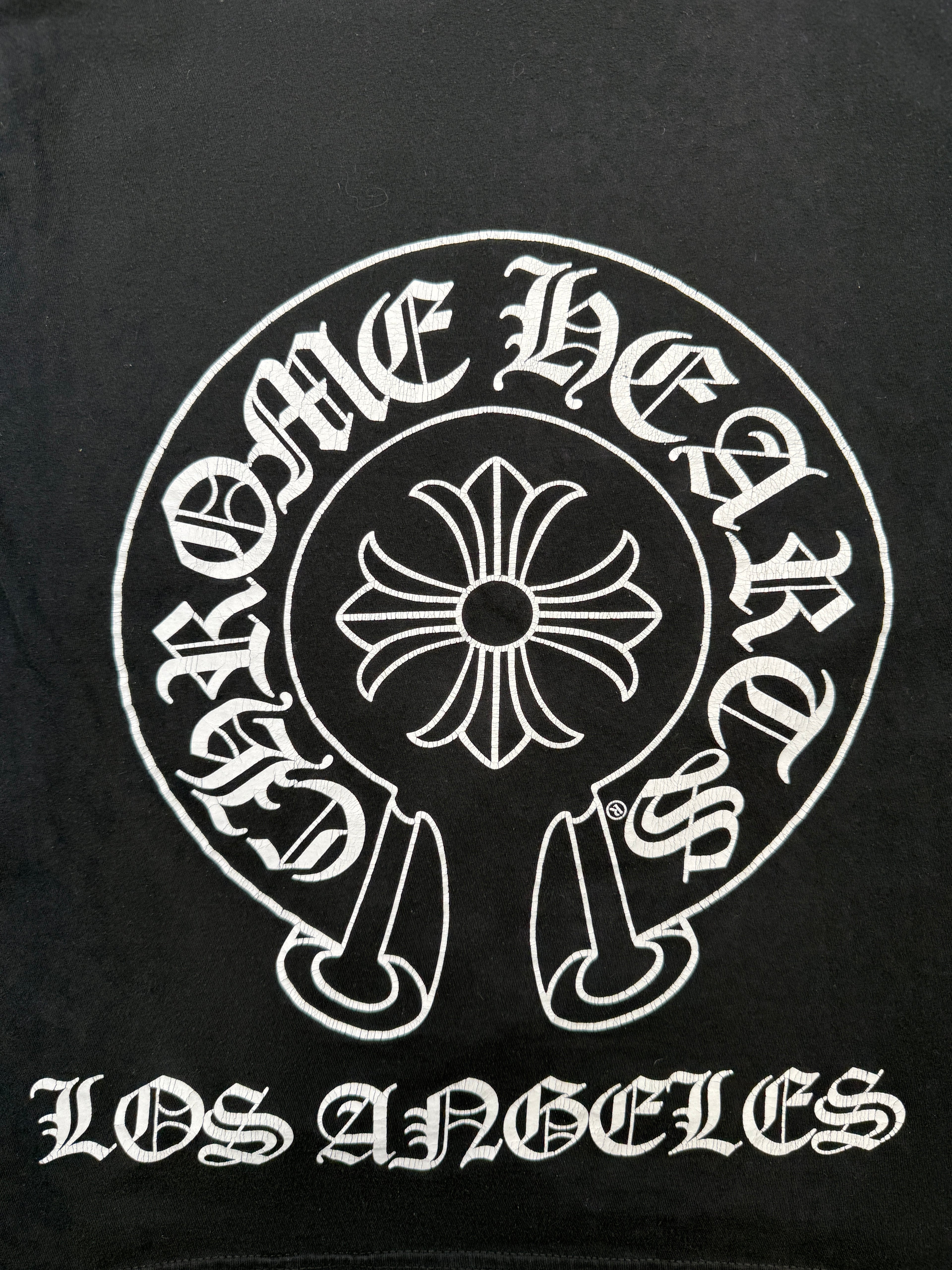 Chrome Hearts Los Angeles Horseshoe Pocket Tee Black