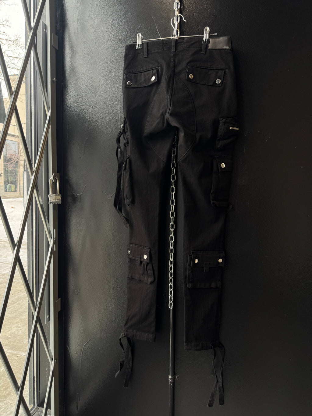 Amiri tactical cargo skinny pants