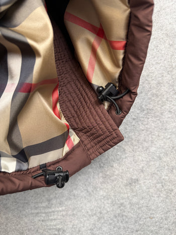 Women’s Burberry Puffer Vest Brown (USED)