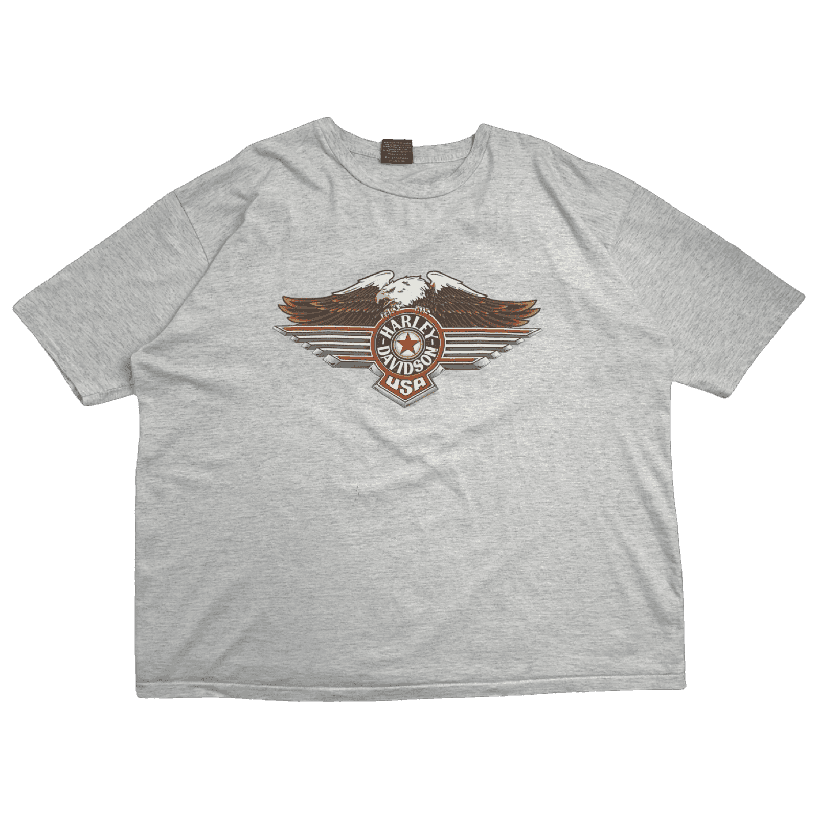 Vintage 1999 Harley Davidson Alaska Northern Outpost Tee Grey