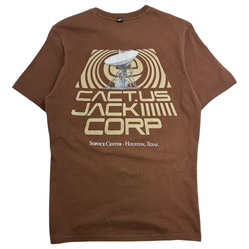 Nike x Travis Scott Cactus Jack Corp Tee Brown (USED) | Vintage Clothing Store Canada