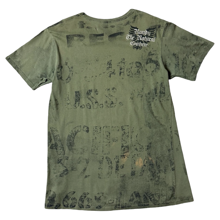 Y2K Extreme Couture Tee Green | Vitnage Clothing Store Canada