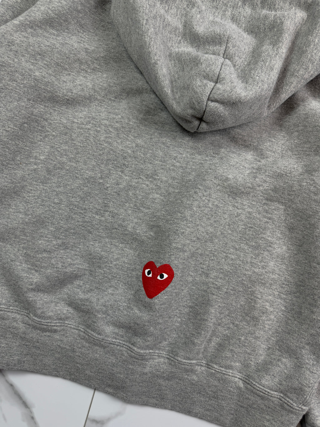 CDG Play x Nike Hoodie Grey (USED)