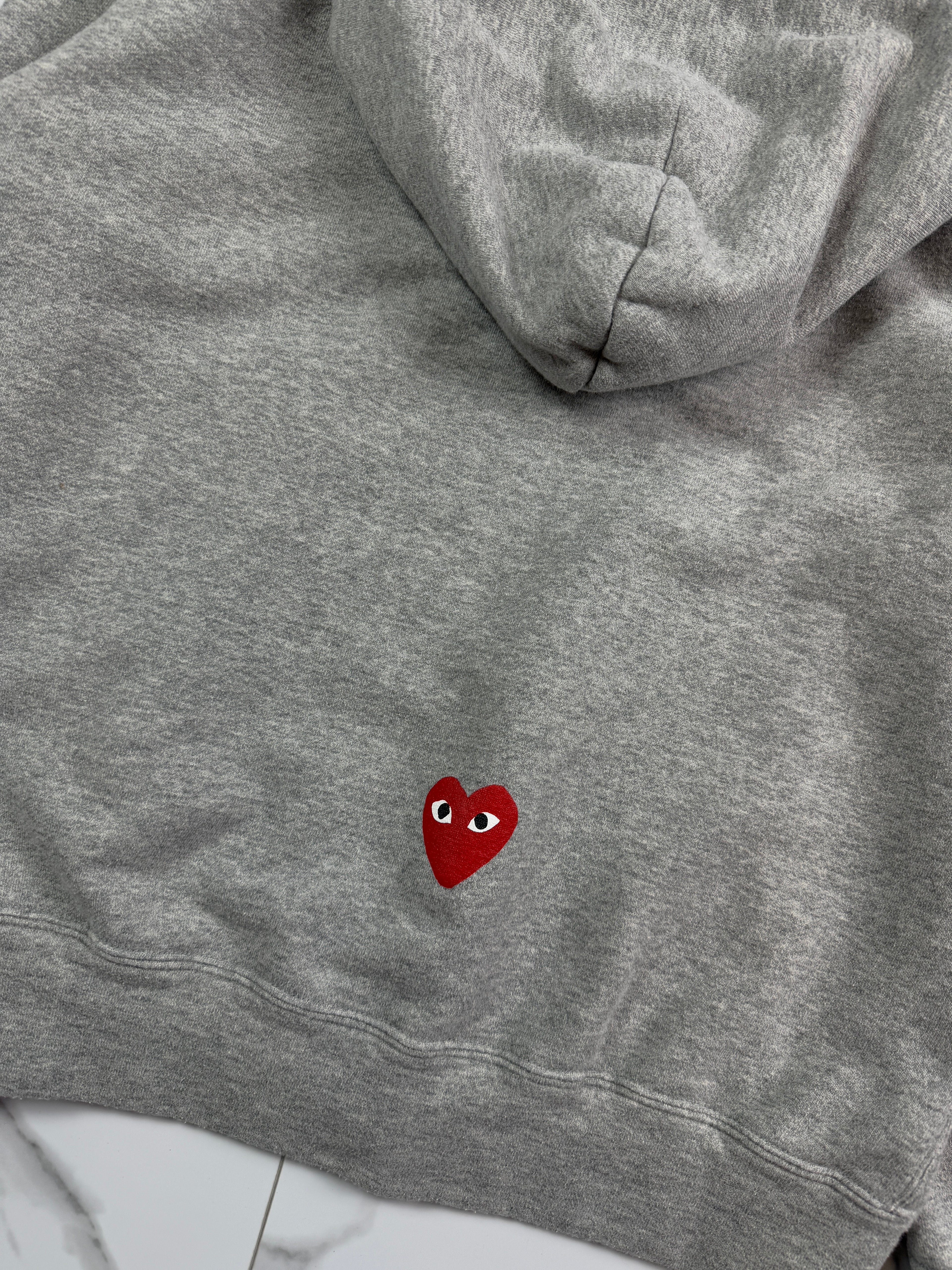 CDG Play x Nike Hoodie Grey (USED)