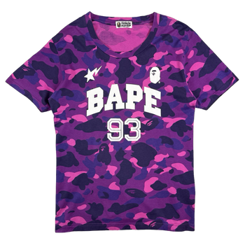 BAPE Apesta 93 Camo Tee Purple (USED)