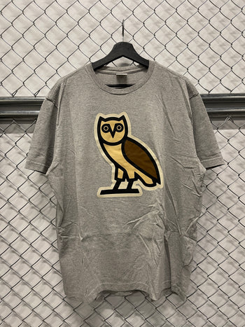 OVO Bubble Owl Tee Heather Grey (USED)