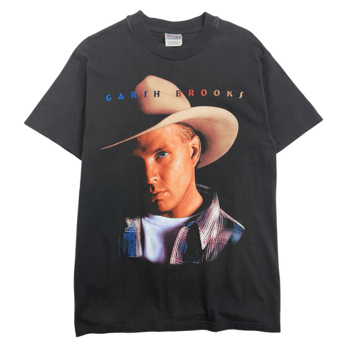 Vintage 90's Garth Brooks Tour Tee Black | Vintage Clothing Store Canada