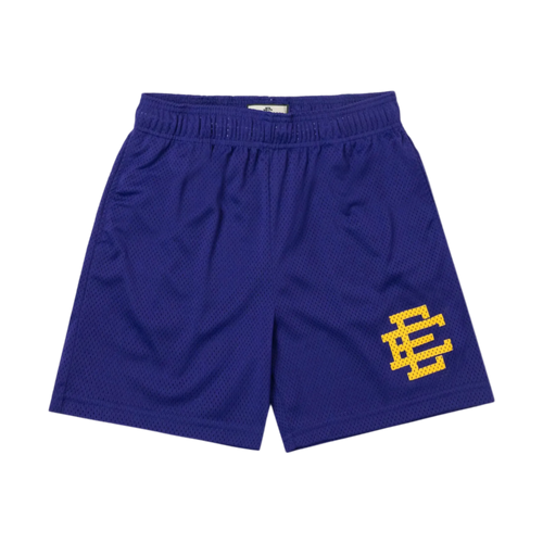 Eric Emanuel EE Basic Short 'Purple/Yellow' | Vintage Clothing Store Canada