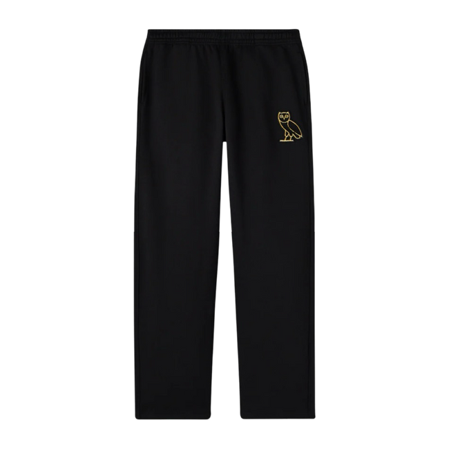 OVO Signature Open Hem Sweatpant Black