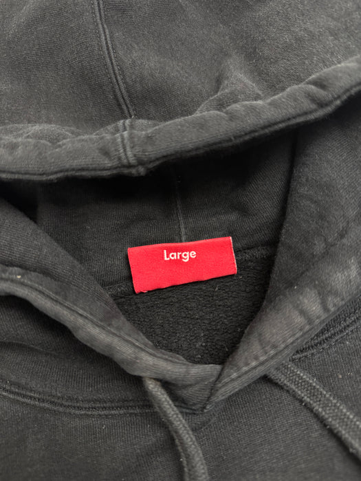 Supreme Piping Hoodie Black (USED) | Vitnage Clothing Store Canada