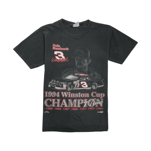 (M) Vintage '94 Winston Cup Dale Earnhardt Nascar Tee Black | Vintage Clothing Store Canada