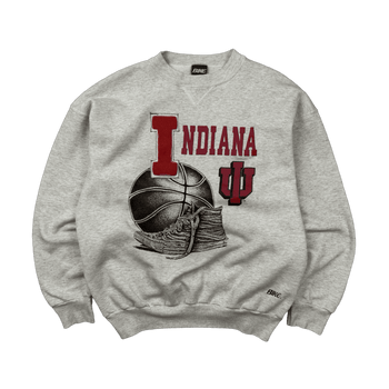 Vintage 1990’s Indiana Basketball Sweatshirt Grey