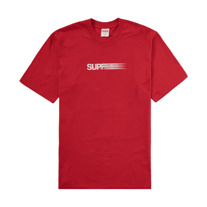 Supreme Motion Logo Tee SS23 Red | Vitnage Clothing Store Canada