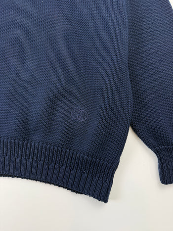 Vintage Gucci V Neck Knit Sweater