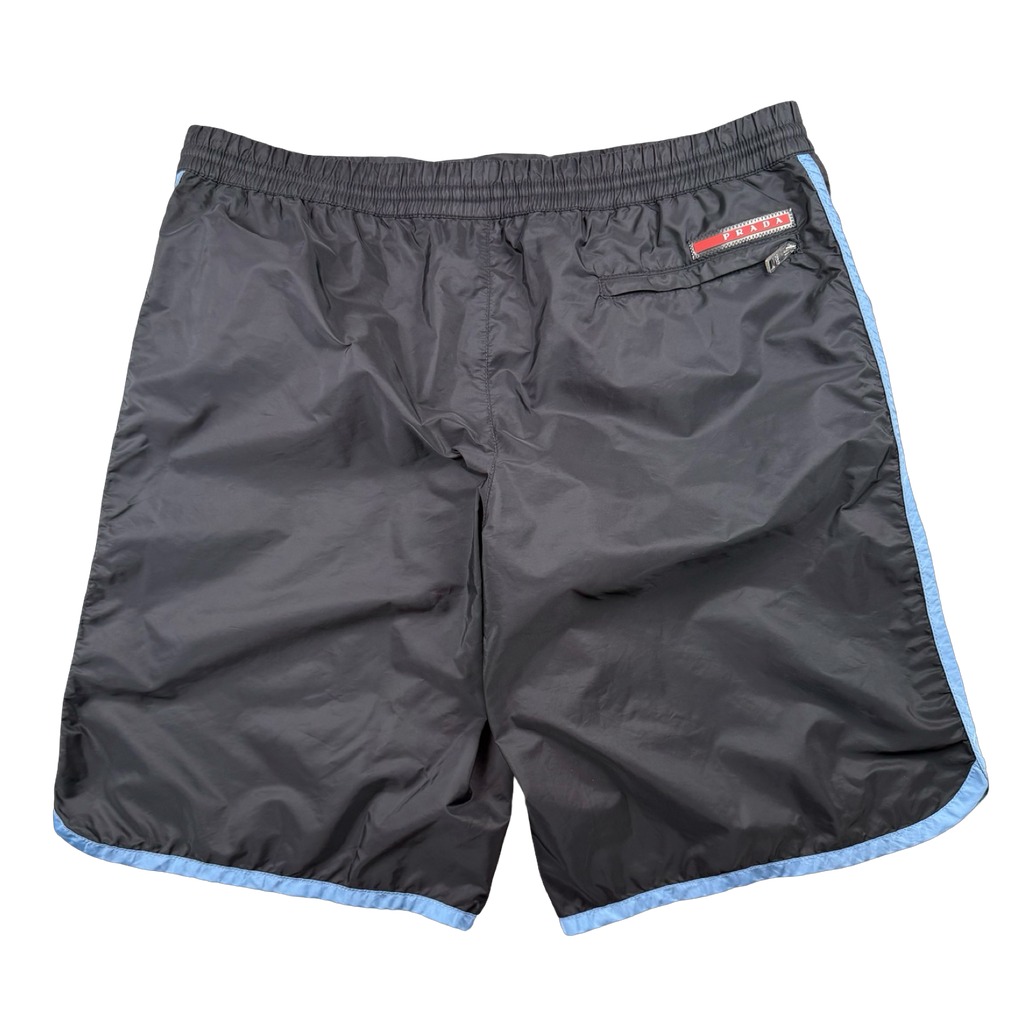 Prada Nylon Shorts Black
