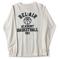 Vintage Bel-Air Basketball L/S Tee White