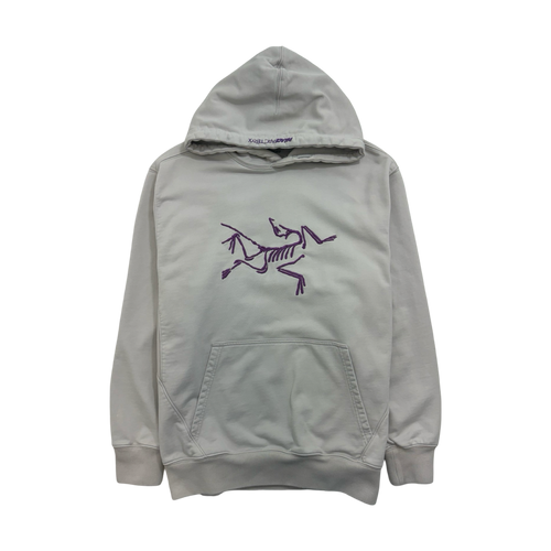 Palace x Arc'teryx Hoodie Grey (USED) | Vintage Clothing Store Canada