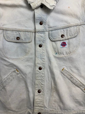 (S) Vintage GWG Denim Jacket White