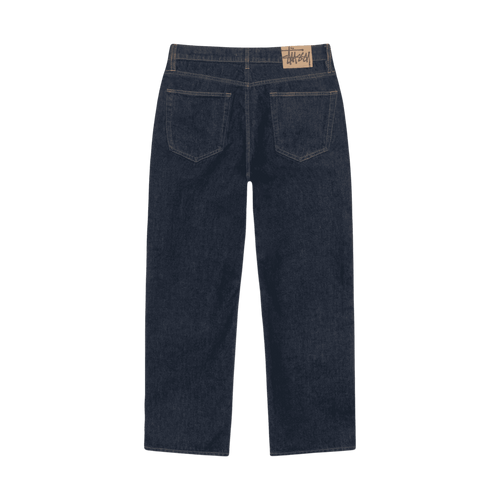 Stussy New Classic Jean Denim Rinsed Indigo | Vintage Clothing Store Canada
