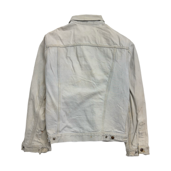 (S) Vintage GWG Denim Jacket White