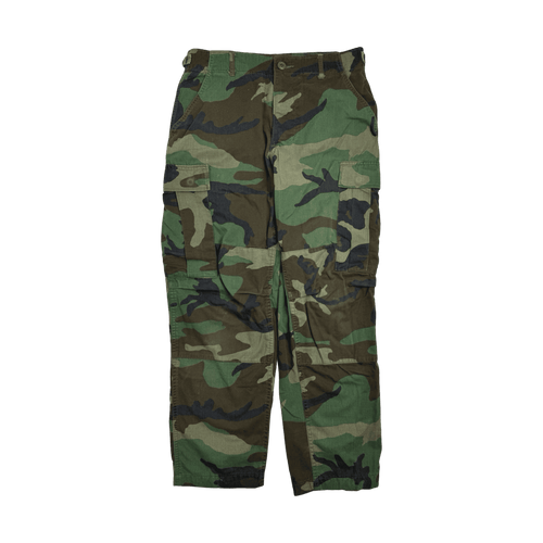 (30) Vintage Military Cargo Pants Jungle Camo | Vintage Clothing Store Canada