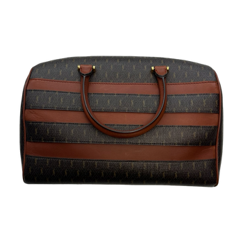 Saint Laurent Le Monogramme Duffle Handbag Brown