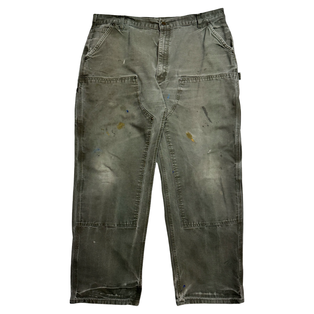 Carhartt Double Knee Carpenter Pants Green