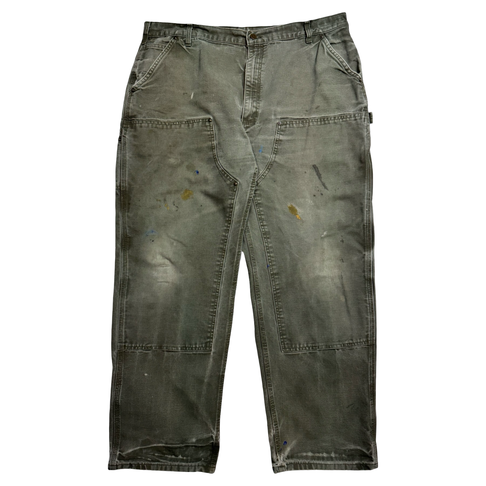 Carhartt Double Knee Carpenter Pants Green