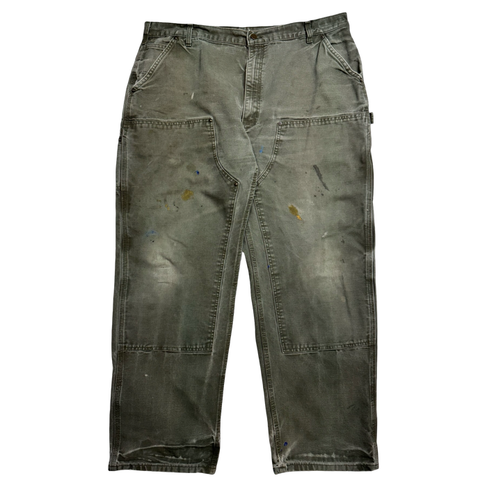 Carhartt Double Knee Carpenter Pants Green | Vitnage Clothing Store Canada